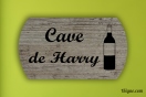 Plaque de porte - Cave personnalisée | 1Signe by Pic Bois