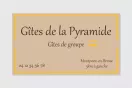 Pré-enseigne gîte - Gîte de la pyramide | 1Signe by Pic Bois