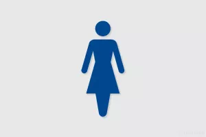 Pictogramme - WC femme