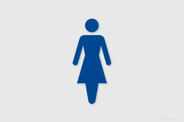Pictogramme - WC femme