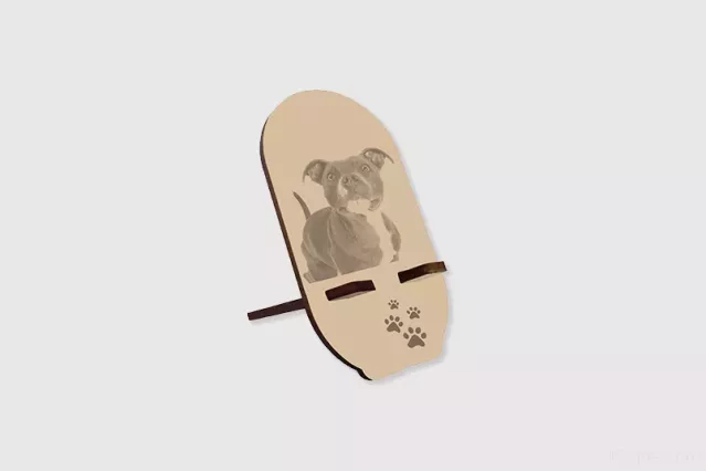 Porte-téléphone - Photo de chien