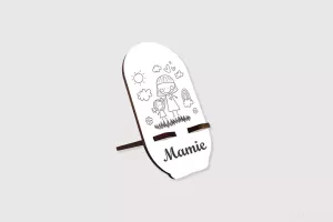 Porte-téléphone - Dessin enfant
