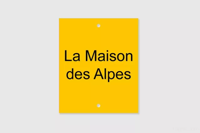 Panneau directionnel - Flèche de randonnée PDIPR à personnaliser