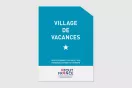 Panonceau de classement Villages de vacances | 1Signe by Pic Bois