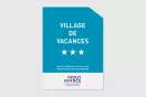 Panonceau de classement Villages de vacances | 1Signe by Pic Bois