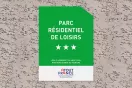 Panonceau de classement Parcs résidentiels de loisirs | 1Signe by Pic Bois
