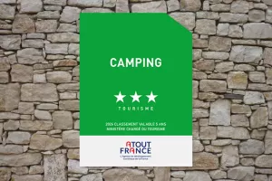 Panonceau de classement Camping Tourisme | 1Signe by Pic Bois