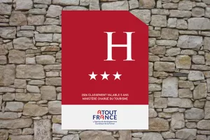 Panonceau de classement Hôtels de tourisme | 1Signe by Pic Bois