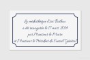 Plaque d'inauguration à personnaliser - Médiathèque | 1Signe by Pic Bois