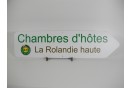 Panneau directionnel - Gite personnalisé | 1Signe by Pic Bois