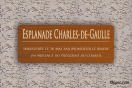 Plaque d'inauguration en Bois à personnaliser | 1Signe by Pic Bois