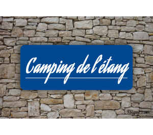 Enseigne - Devanture - Camping