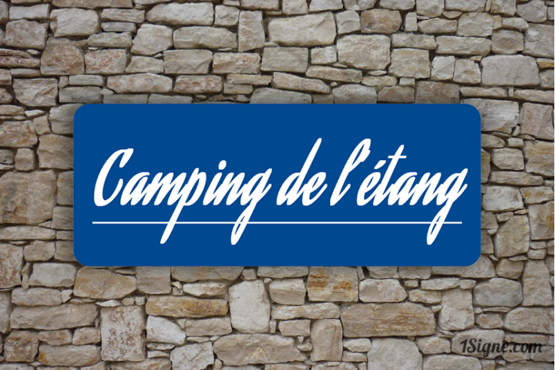 Enseigne - Devanture - Camping