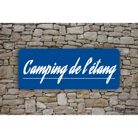 Enseigne - Devanture - Camping