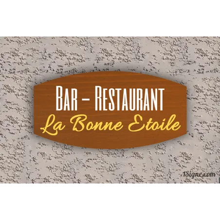 Enseigne - Devanture - Bar-Restaurant