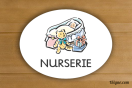 Panneau Camping - Sanitaires - Nurserie | 1Signe by Pic Bois