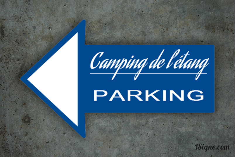 Panneau directionnel - Parking