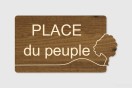 Plaque de rue personnalisée - Arbre | 1Signe by Pic Bois