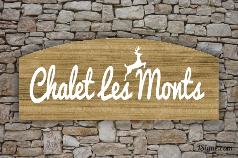 Enseigne - Devanture - Chalet Les Monts