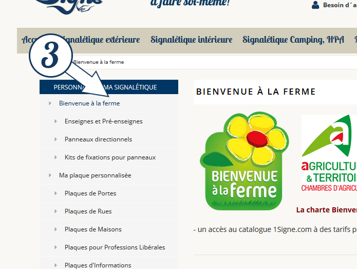 Connexion Espace dédié 1signe.com